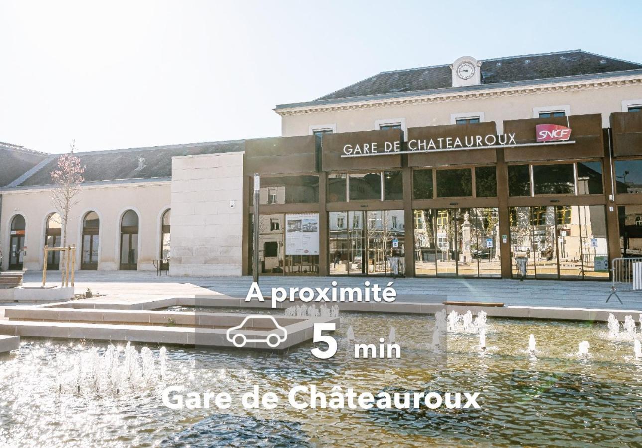 Le Boheme ⸱ Stationnement Gratuit ⸱ Fibre Apartment Déols Екстериор снимка